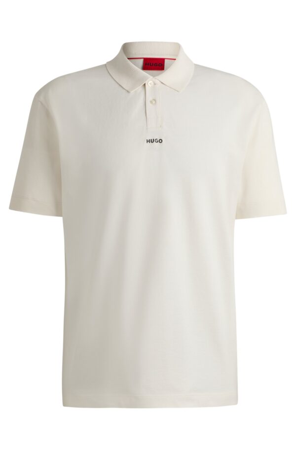 CAMISA COTTON-PIQUÉ POLO SHIRT WITH LOGO PRINT - Image 2